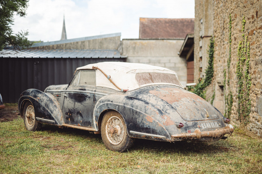 1950 Delahaye 135 M cabriolet Luxe par Chapron