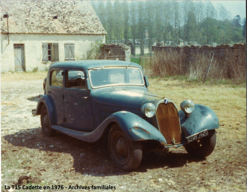 1937 Talbot Lago T15 Cadette berline  No reserve