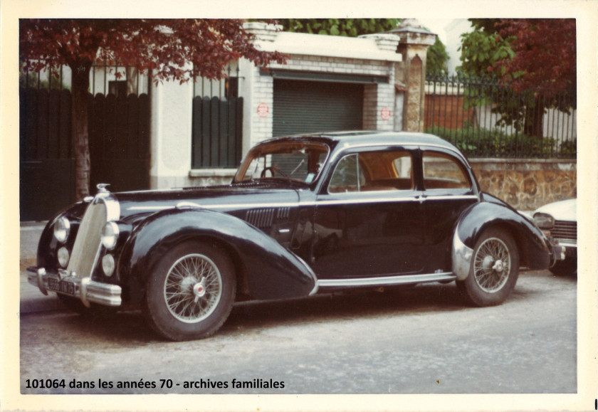 1950 Talbot Lago Record T26 coach surprofilé  No reserve