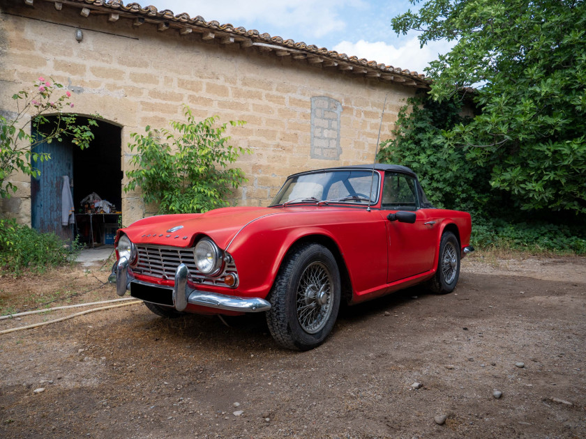 1962 Triumph TR4A  No reserve