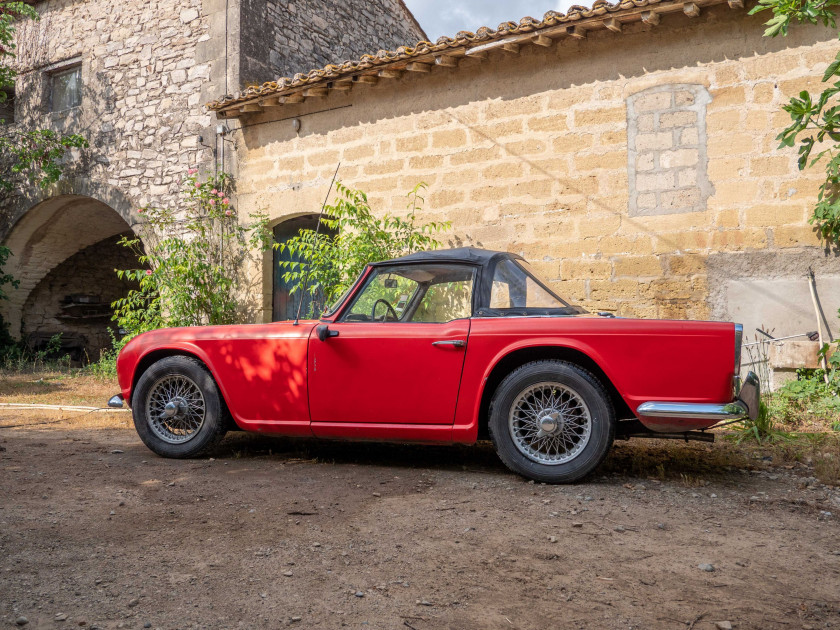 1962 Triumph TR4A  No reserve