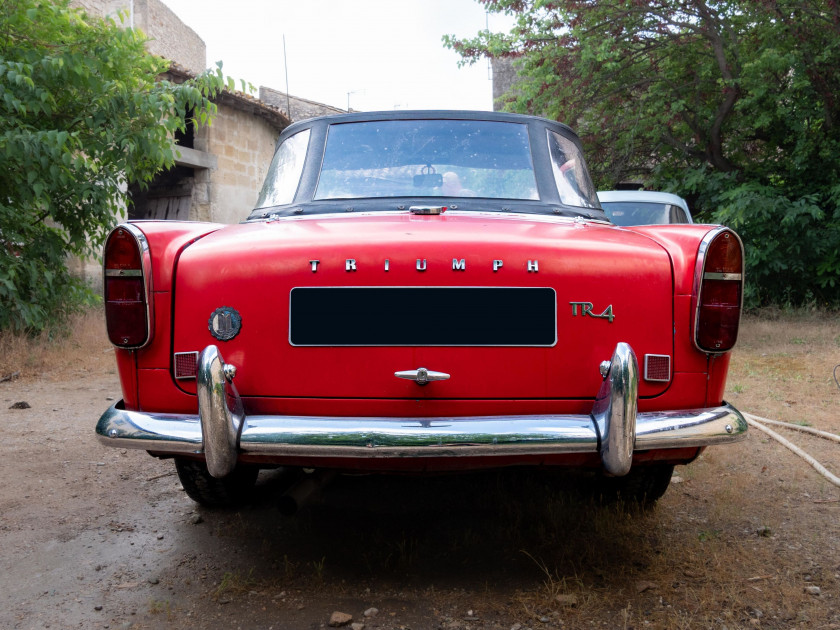 1962 Triumph TR4A  No reserve