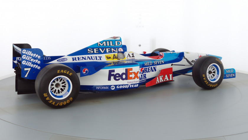 1997 Benetton B197 Monoplace d'exposition  No reserve