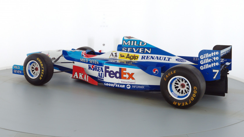 1997 Benetton B197 Monoplace d'exposition  No reserve