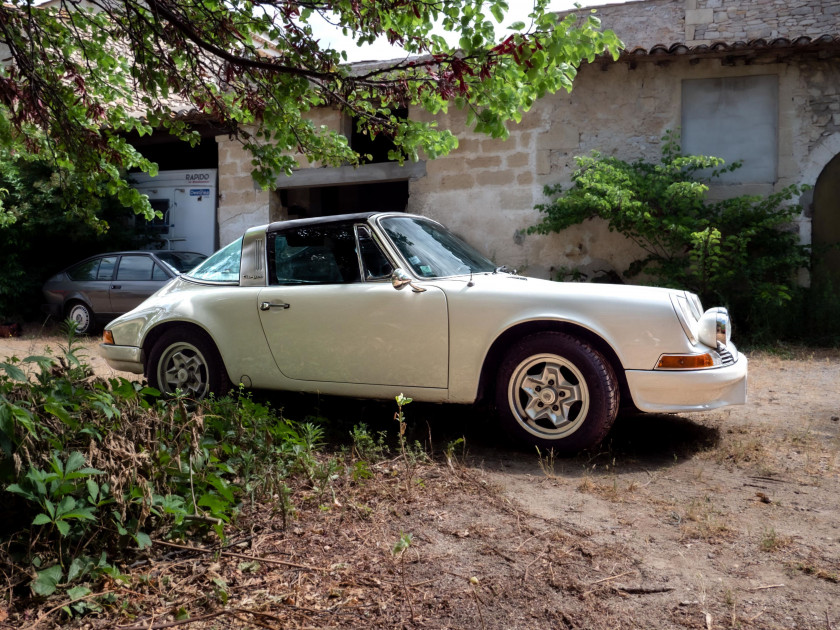 1971 Porsche 911 2,2L E Targa - moteur 2.4S  No reserve