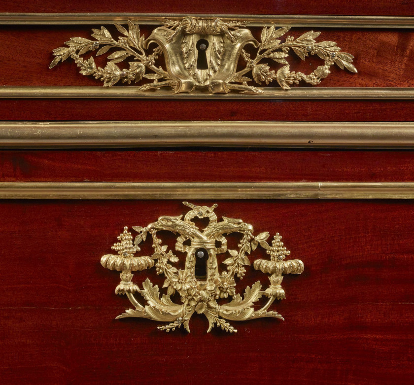 SECRÉTAIRE À ABATTANT D'ÉPOQUE LOUIS XVI