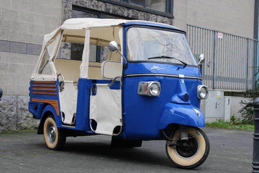 2007 Piaggio Ape Calessino Edizione Limitata n°511/999  No reserve