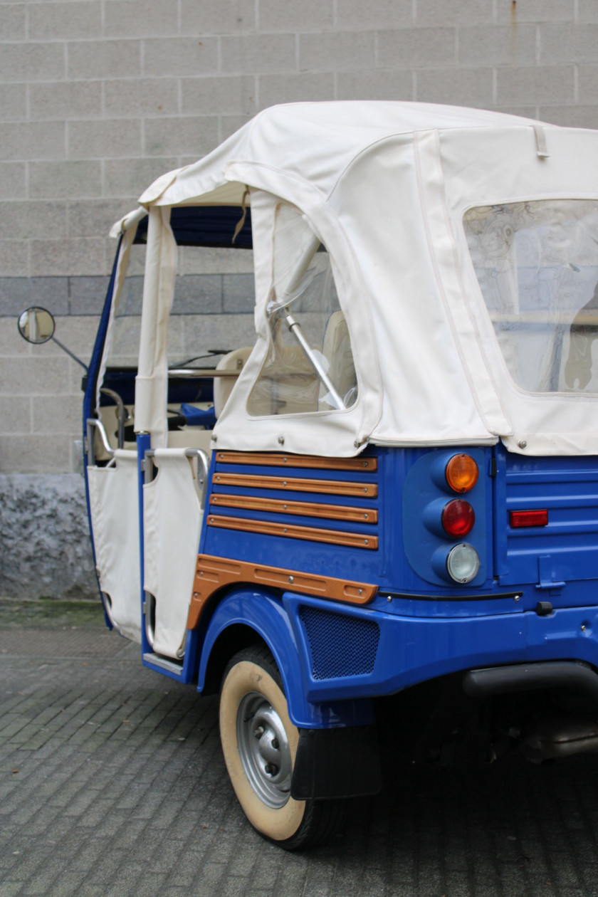 2007 Piaggio Ape Calessino Edizione Limitata n°511/999  No reserve