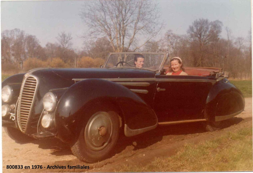 1948 Delahaye 135 M Cabriolet " El Glaoui " par Figoni & Falaschi