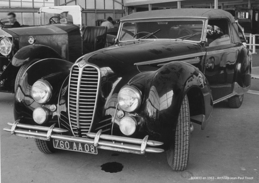 1948 Delahaye 135 M Cabriolet " El Glaoui " par Figoni & Falaschi