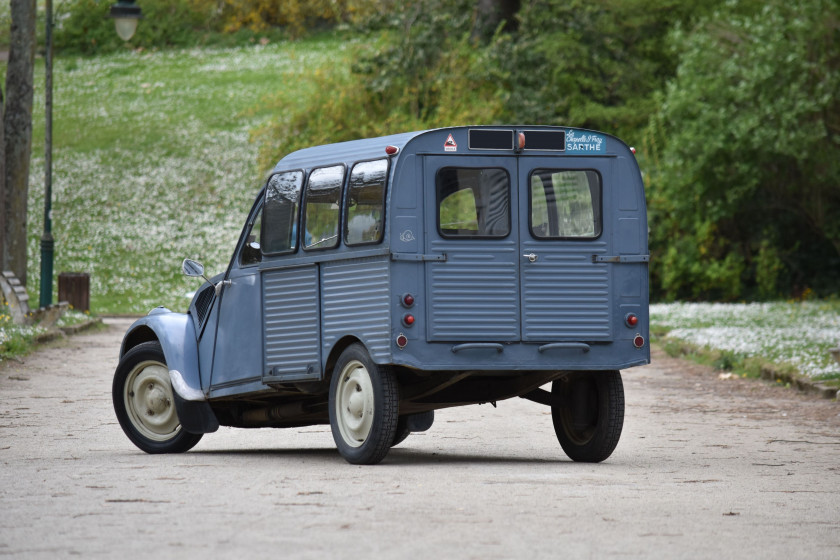 1955 Citroën 2cv AZU " ressorts apparents "  No reserve