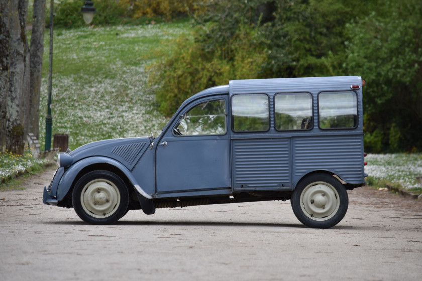 1955 Citroën 2cv AZU " ressorts apparents "  No reserve