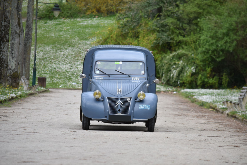 1955 Citroën 2cv AZU " ressorts apparents "  No reserve