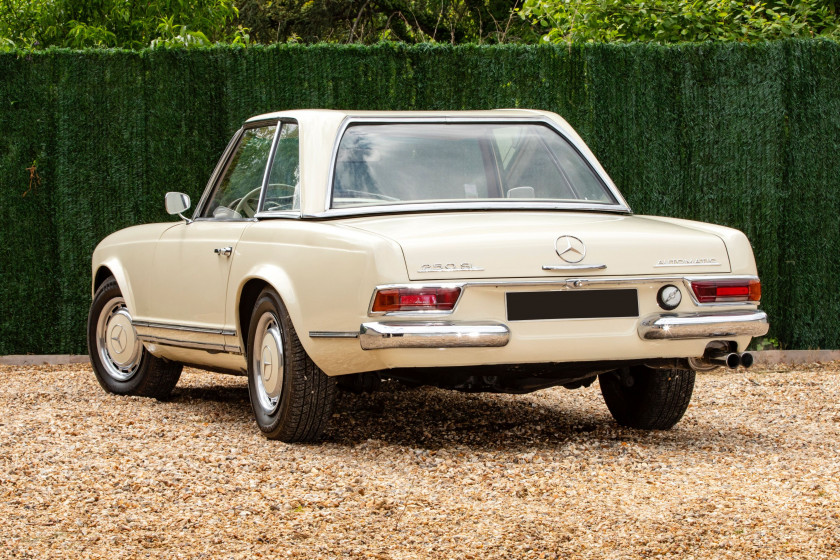 1967 Mercedes-Benz 250 SL automatique avec hard-top  No reserve