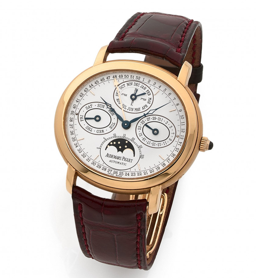 AUDEMARS PIGUET Millenary, quantième perpétuel, n° 078 et E 58 418 Vers 2000