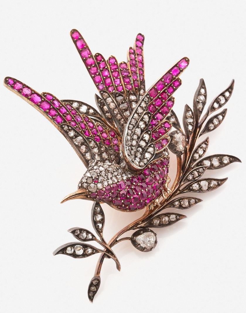 Broche oiseau