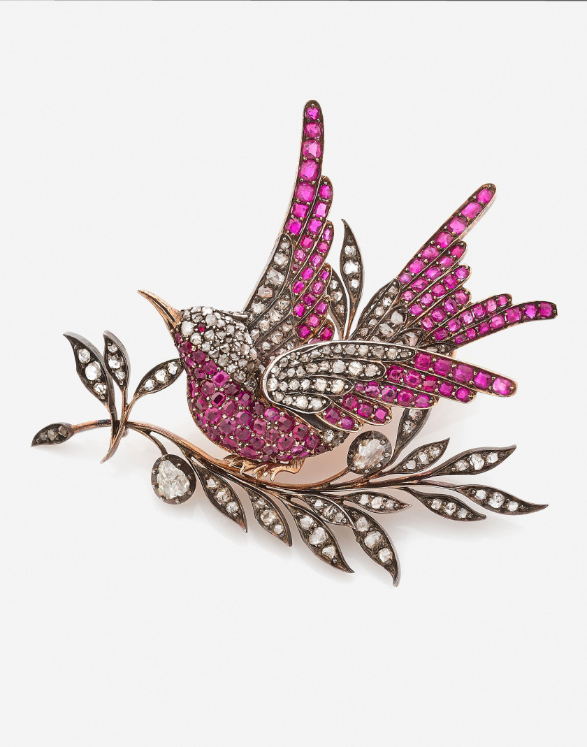 Broche oiseau