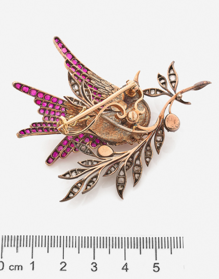 Broche oiseau