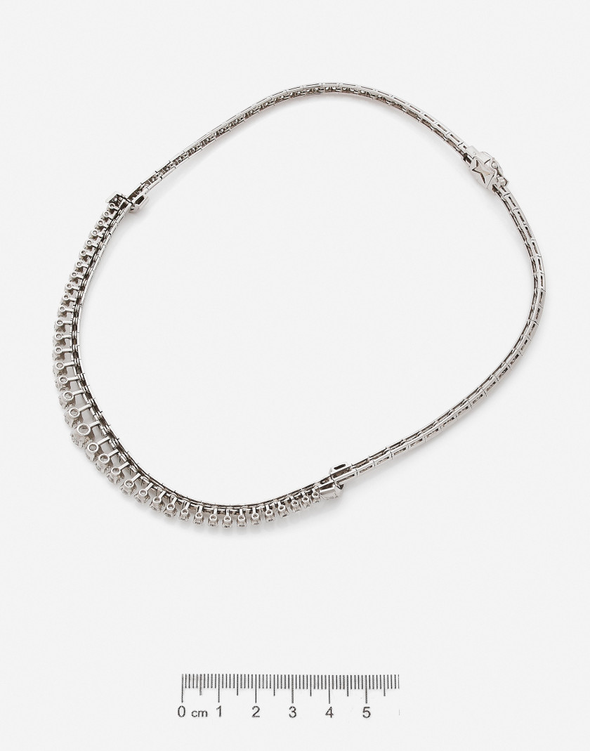 Collier draperie