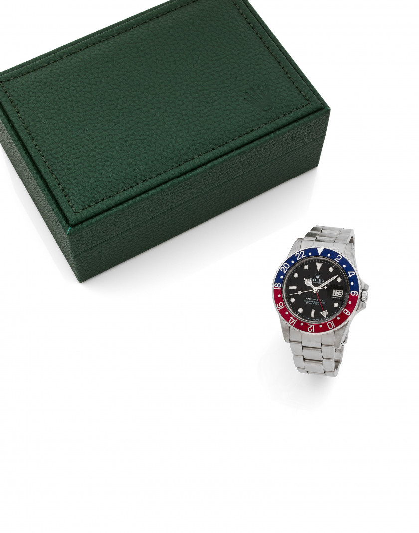 ROLEX GMT-Master "Pepsi", ref. 16750, n° 8333164 Vers 1984