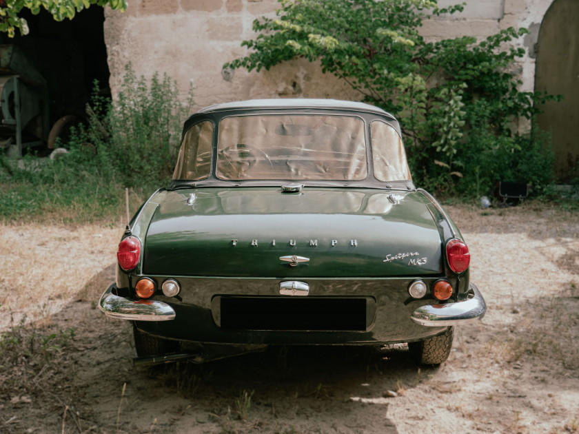 1968 Triumph Spitfire MK3  No reserve