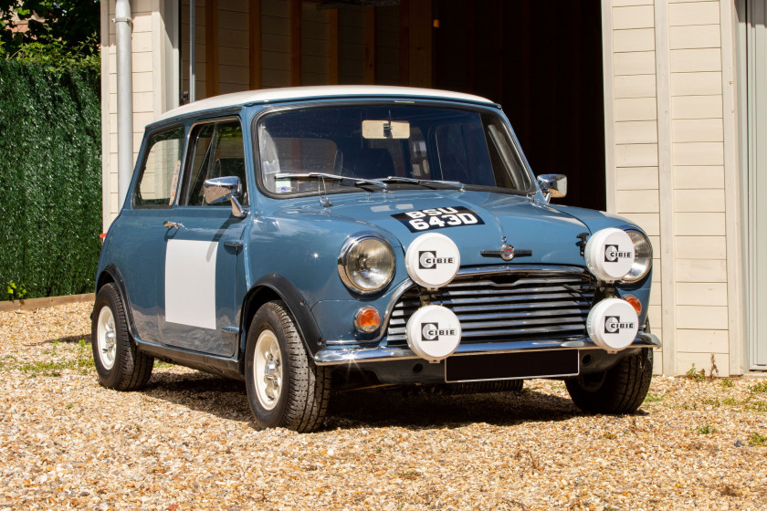 1966 Morris Mini-Cooper " S " MKI préparée Rallye  No reserve