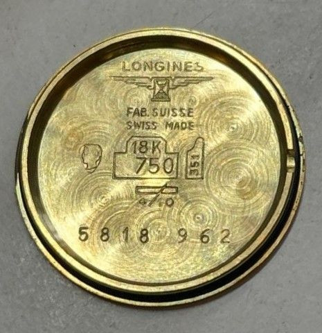 ¤ LONGINES Ref. 5818, n° 24'538'763 Vers 1988