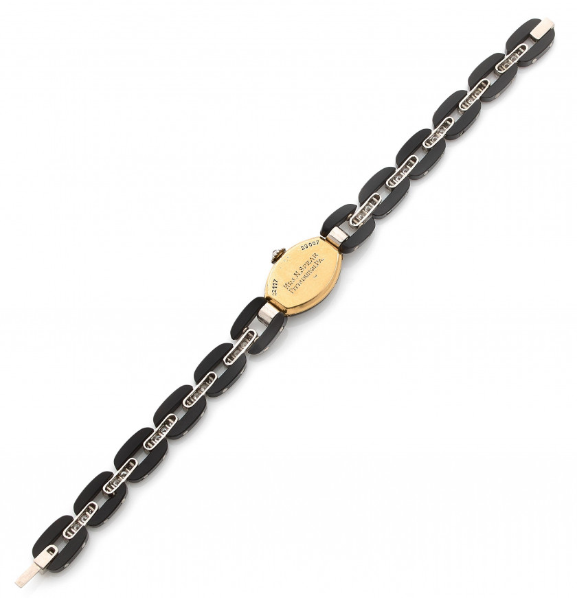 ¤ CARTIER "Art Déco", n° 22117/ 29007 Vers 1925