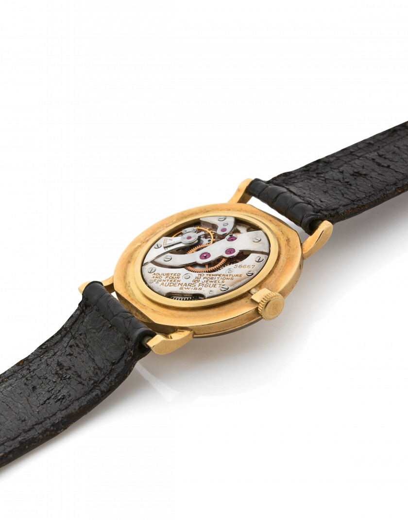 AUDEMARS PIGUET Modèle 5513, n° 2545 et 014(9)34 Vendue par Audemars Piguet à Cartier Paris en mai 1960