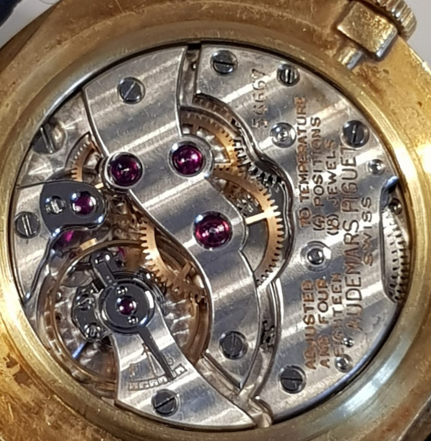 AUDEMARS PIGUET Modèle 5513, n° 2545 et 014(9)34 Vendue par Audemars Piguet à Cartier Paris en mai 1960