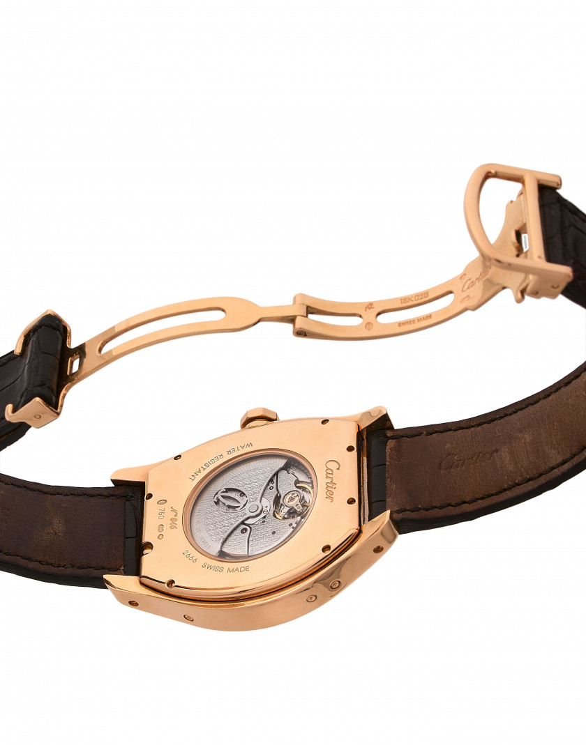 CARTIER Tortue quantième perpétuel, ref. 2666, n° 046 Vers 2005