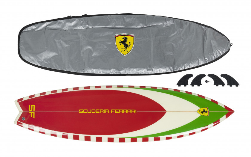 SCUDERIA FERRARI  Planche de surf, édition limitée