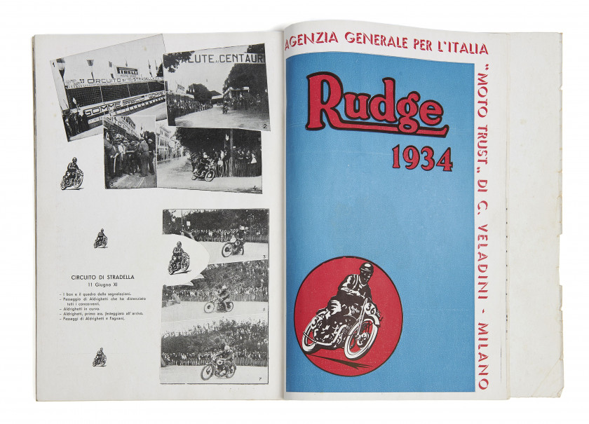 IL QUARTO ANNO DI CORSE 1930-1931-1932-1933 - SCUDERIA FERRARI  Exceptionnel Scuderia Ferrari Yearbook 1930-1931-1932-1933