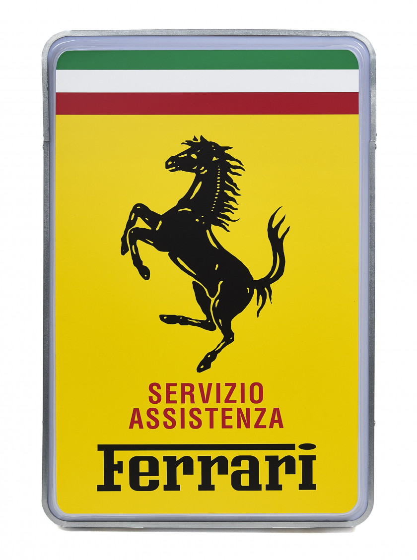 FERRARI SERVIZIO ASSISTENZA  Enseigne lumineuse