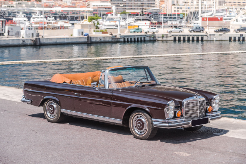 1970 Mercedes-Benz 280 SE 3.5L cabriolet  No reserve