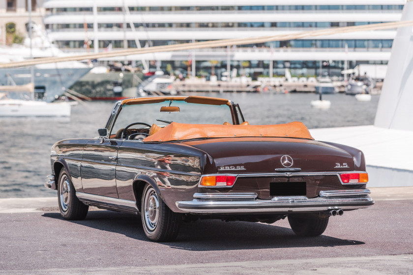 1970 Mercedes-Benz 280 SE 3.5L cabriolet  No reserve