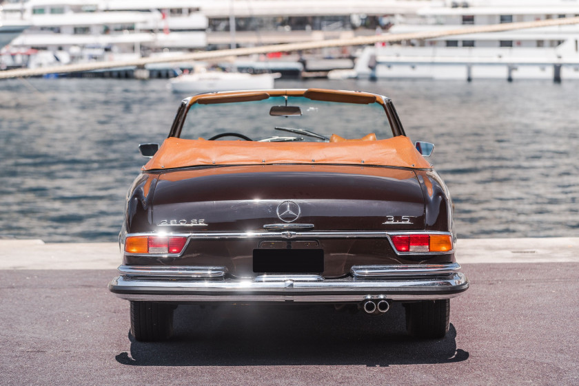 1970 Mercedes-Benz 280 SE 3.5L cabriolet  No reserve