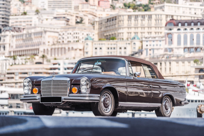 1970 Mercedes-Benz 280 SE 3.5L cabriolet  No reserve