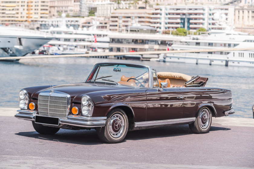 1970 Mercedes-Benz 280 SE 3.5L cabriolet  No reserve