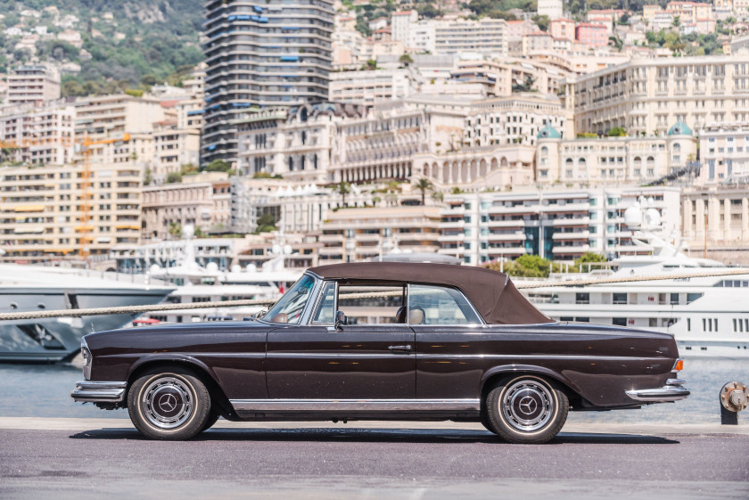 1970 Mercedes-Benz 280 SE 3.5L cabriolet  No reserve