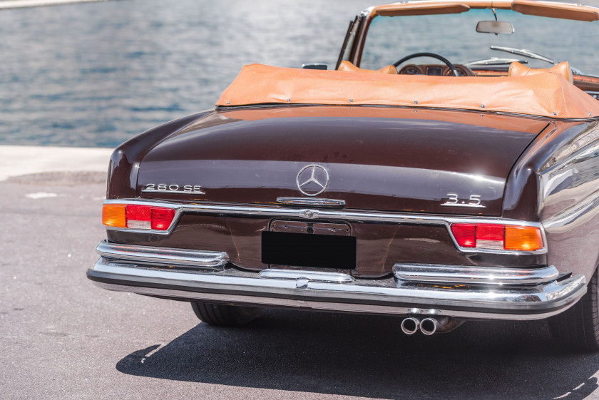 1970 Mercedes-Benz 280 SE 3.5L cabriolet  No reserve