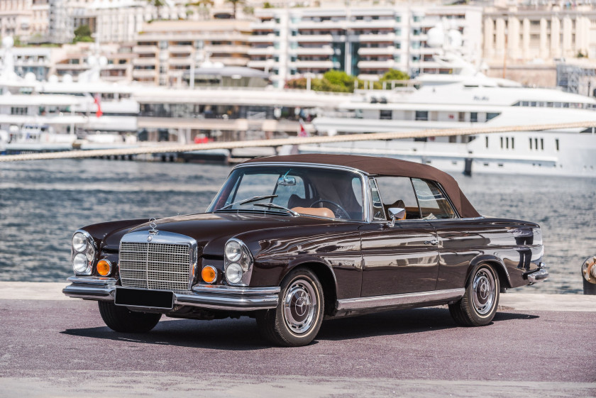 1970 Mercedes-Benz 280 SE 3.5L cabriolet  No reserve