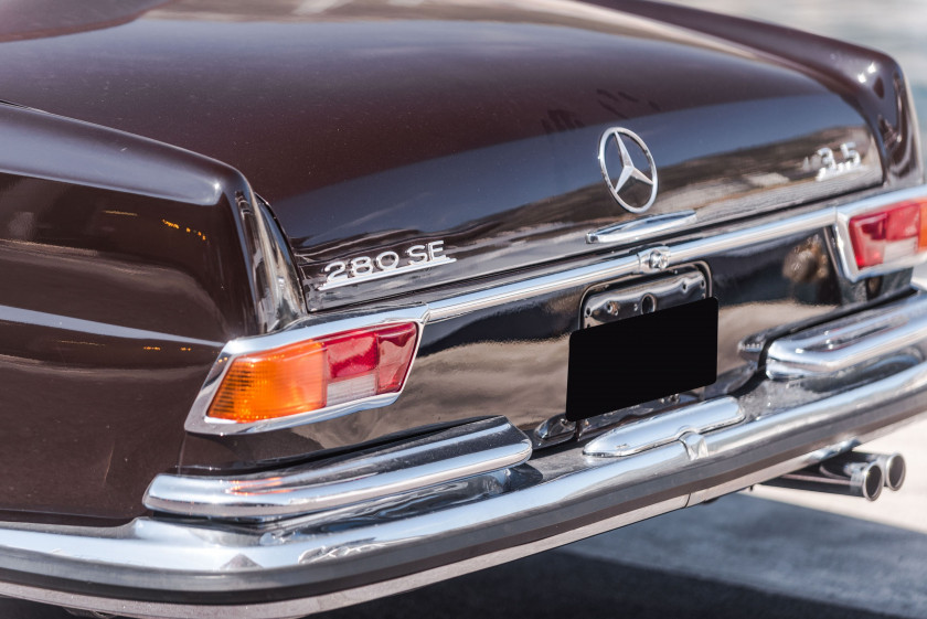 1970 Mercedes-Benz 280 SE 3.5L cabriolet  No reserve