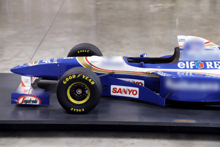 1996 Maquette de la Williams-Renault FW18 Formule 1 Championne du Monde