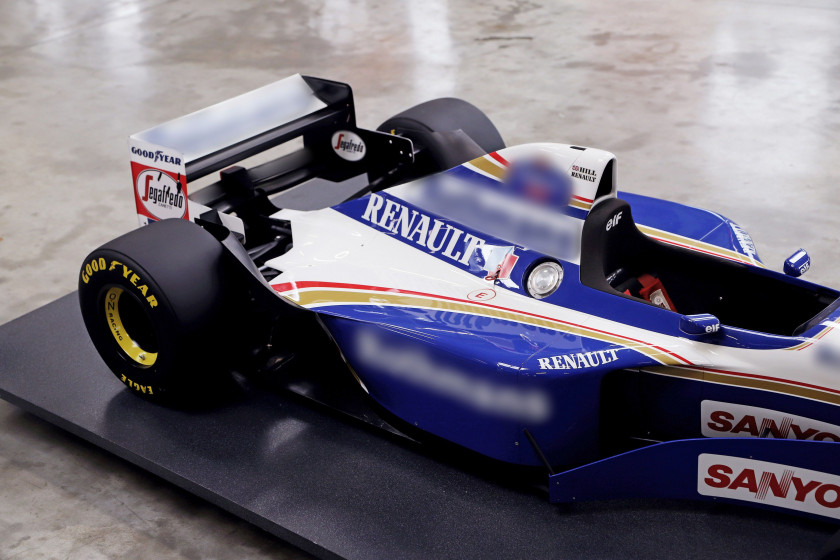 1996 Maquette de la Williams-Renault FW18 Formule 1 Championne du Monde