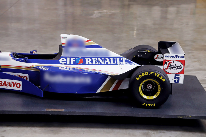 1996 Maquette de la Williams-Renault FW18 Formule 1 Championne du Monde