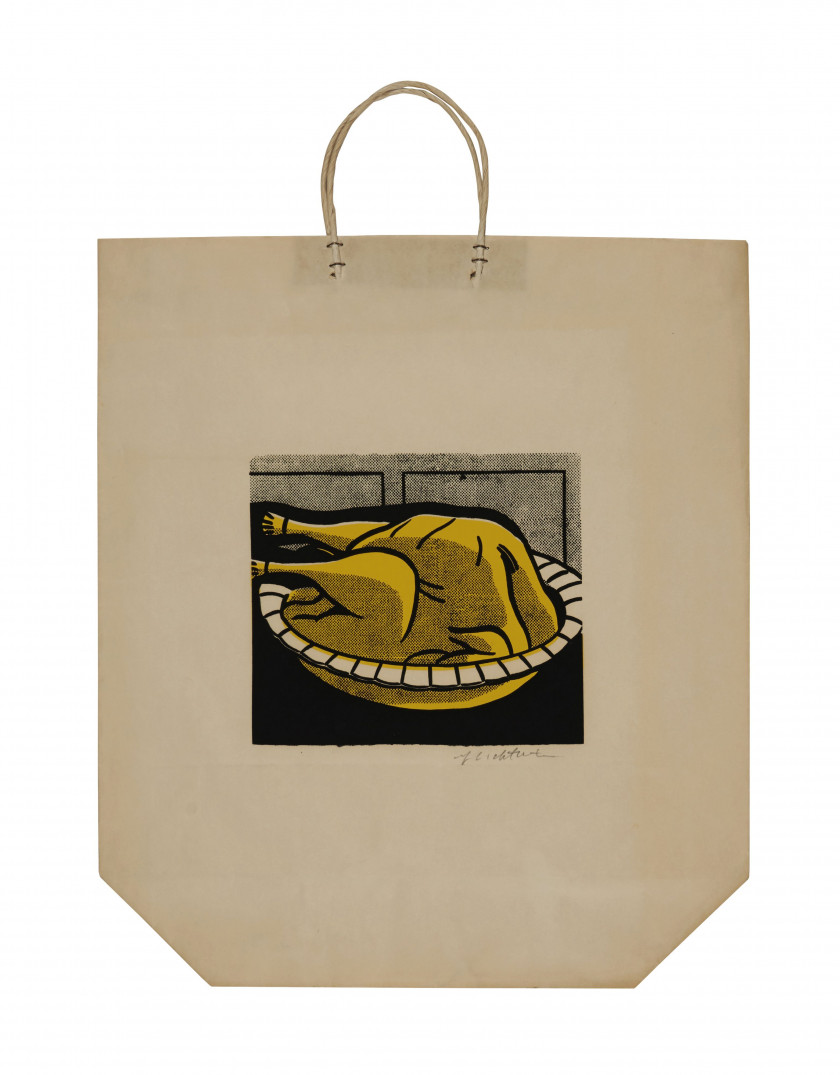 Roy LICHTENSTEIN 1923-1997 Turkey Shopping Bag - 1964