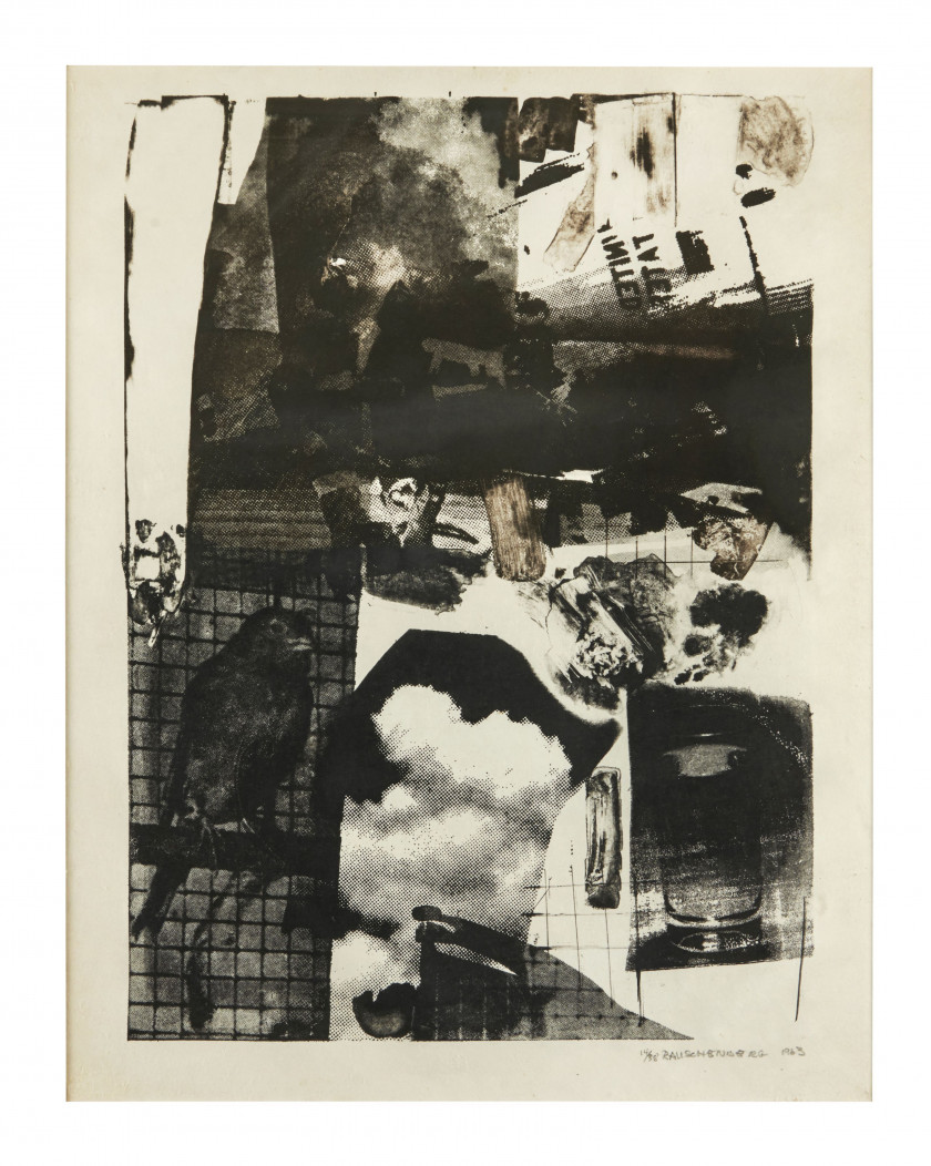 Robert RAUSCHENBERG 1925 - 2008 Rival - 1963