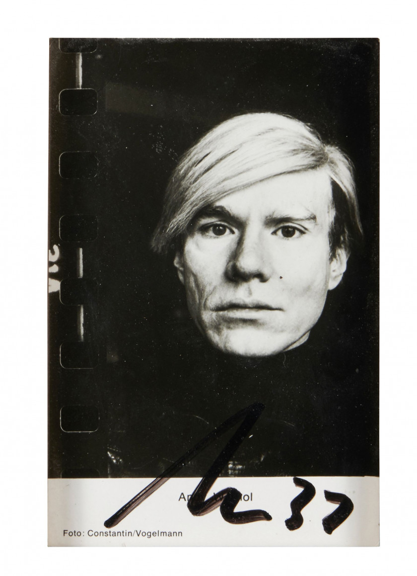 AUTOPORTRAIT D'ANDY WARHOL