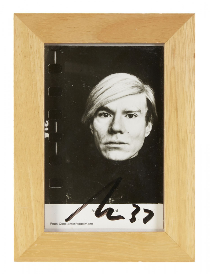 AUTOPORTRAIT D'ANDY WARHOL